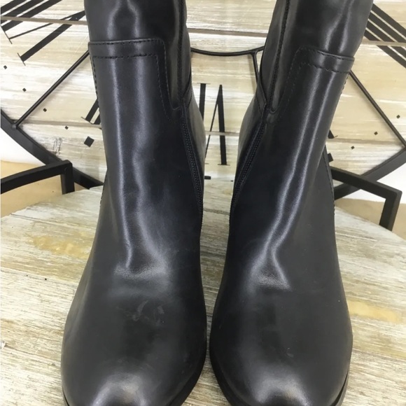 Jeffrey Campbell Black and White Over the Knee Boots - Picture 8 of 10